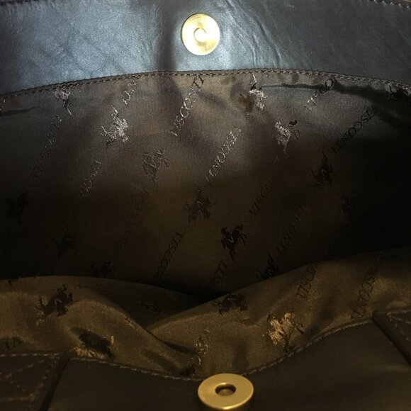 Visconti Genuine Leather Black Messenger/Briefcase/Laptop Bag - Picture 9 of 15